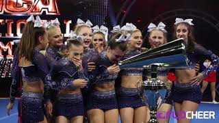 Cheer Express Miss Silver XS Senior 5 Makes History At NCA!