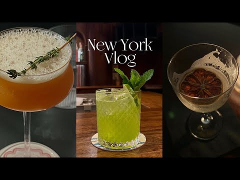 NY Vlog. 우리끼리만 알고 있어요, 뉴욕의 비밀스러운 공간.. 뉴욕 스픽이지 바 투어. 단풍이 곱게 물든 센트럴 파크의 가을. 프렌치 비스트로 추천. 뉴욕 어린이들의 할로윈