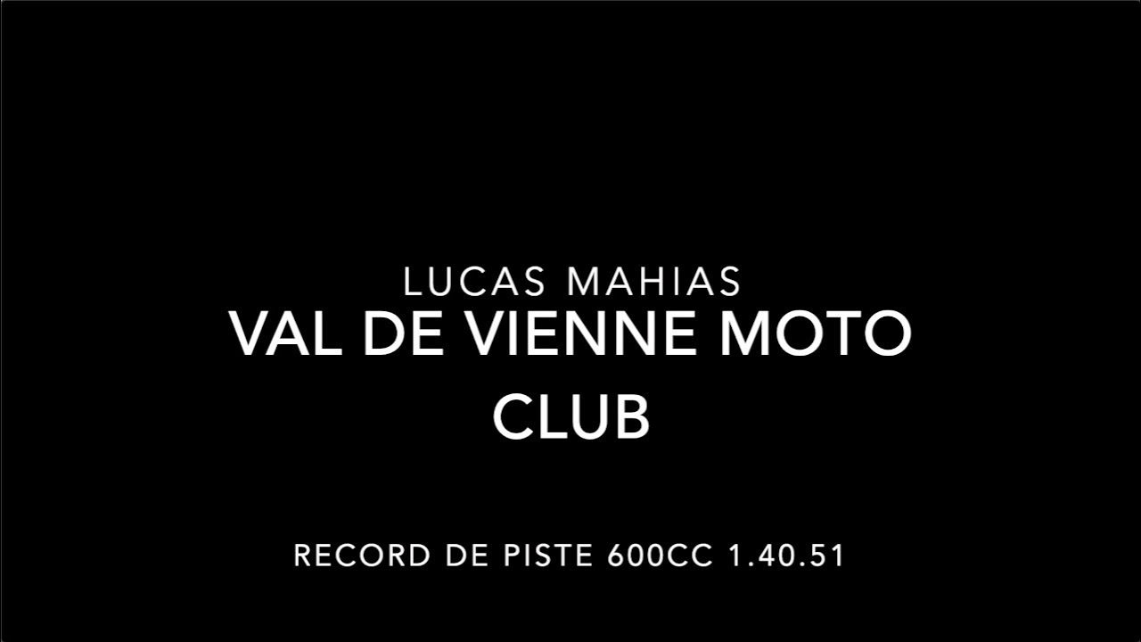 Val de Vienne Moto : Record de Lucas Mahias 1'40''51 au Vigeant