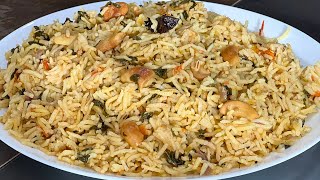 Methi Pulao Recipe-Methi Rice Recipe-One Pot Pulao Recipe-Quick & Easy Lunch Box Recipe-Rice Recipes