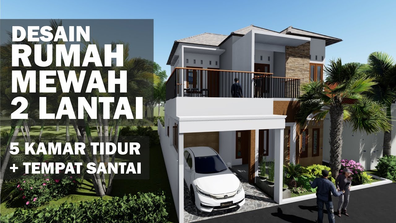 Rumah Mewah 2 Lantai Lahan 11 X 20 Meter Youtube