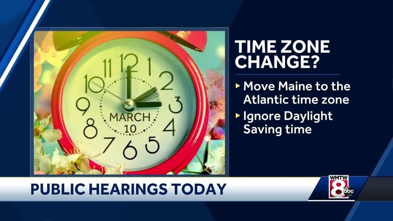 Maine Lawmakers Consider Move To Atlantic Time Zone Again Youtube