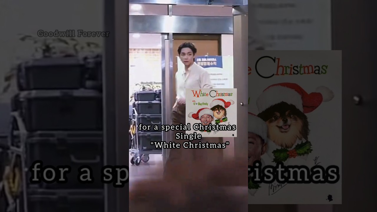 V & Bing Crosby: White Christmas #btsshorts