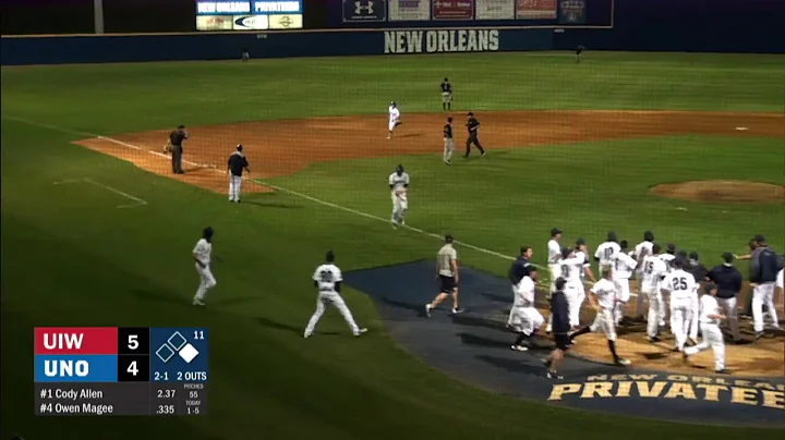 Owen Magee Walk-Off HR 4.27.18