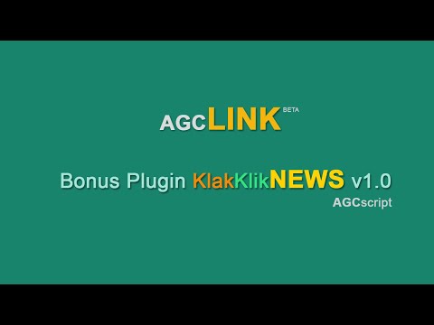 AgcLink (beta) - AGC Artikel Segala Link Konten from AGCscript