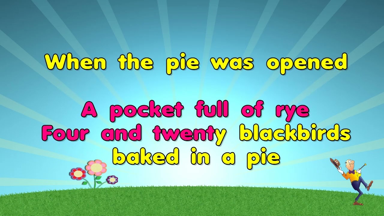 Sing A Song Of Sixpence (with guide vocal) - Nursery Rhyme