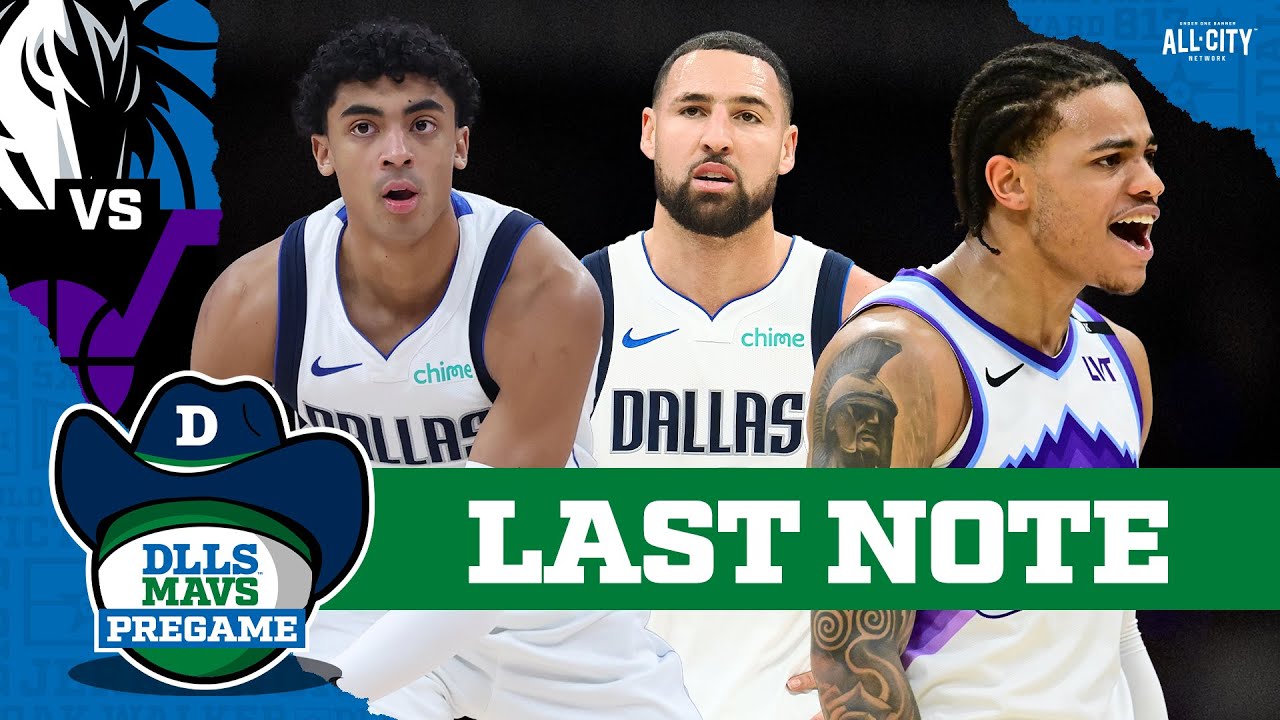 Dallas Mavericks Play The Jazz For The Final Time | DLLS MAVS PREGAME