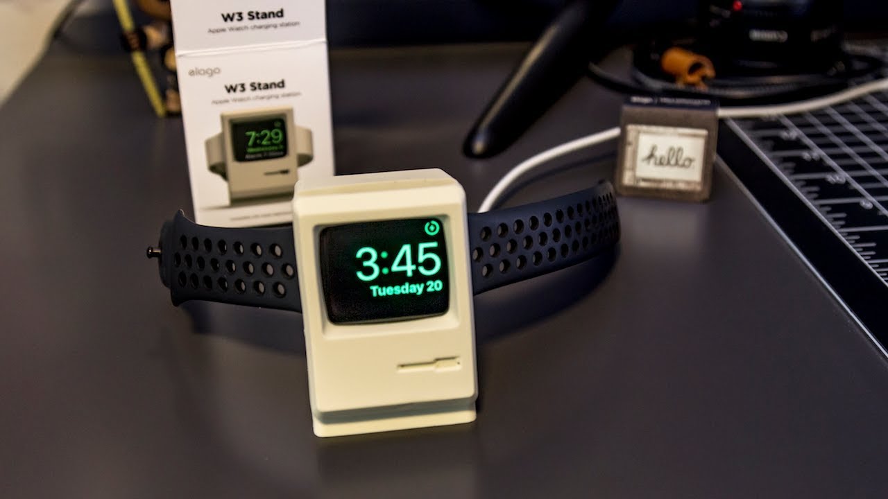 Elago W3 Apple Watch Stand- Super Cheap and Great Looking :) - YouTube