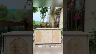 From old ugly to aesthetic console. you don’t need to throw your old furniture while renovating.