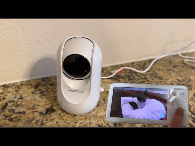 Momcozy Video Baby Monitor, 5'' Display, 1080P HD, Infrared Night Vision,  Long Range, 2-Way Talk