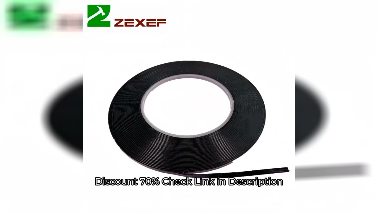 ZEXEF Double sided Adhesive Foam Tape for LCD LED TV Screen Matrix Display Panel Frameless TVs to Re