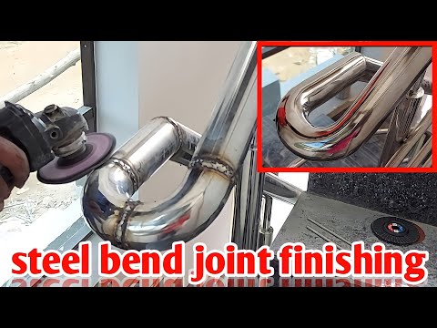 how to steel railing elbow joint finishing | stainless steel | stainless steel railing design