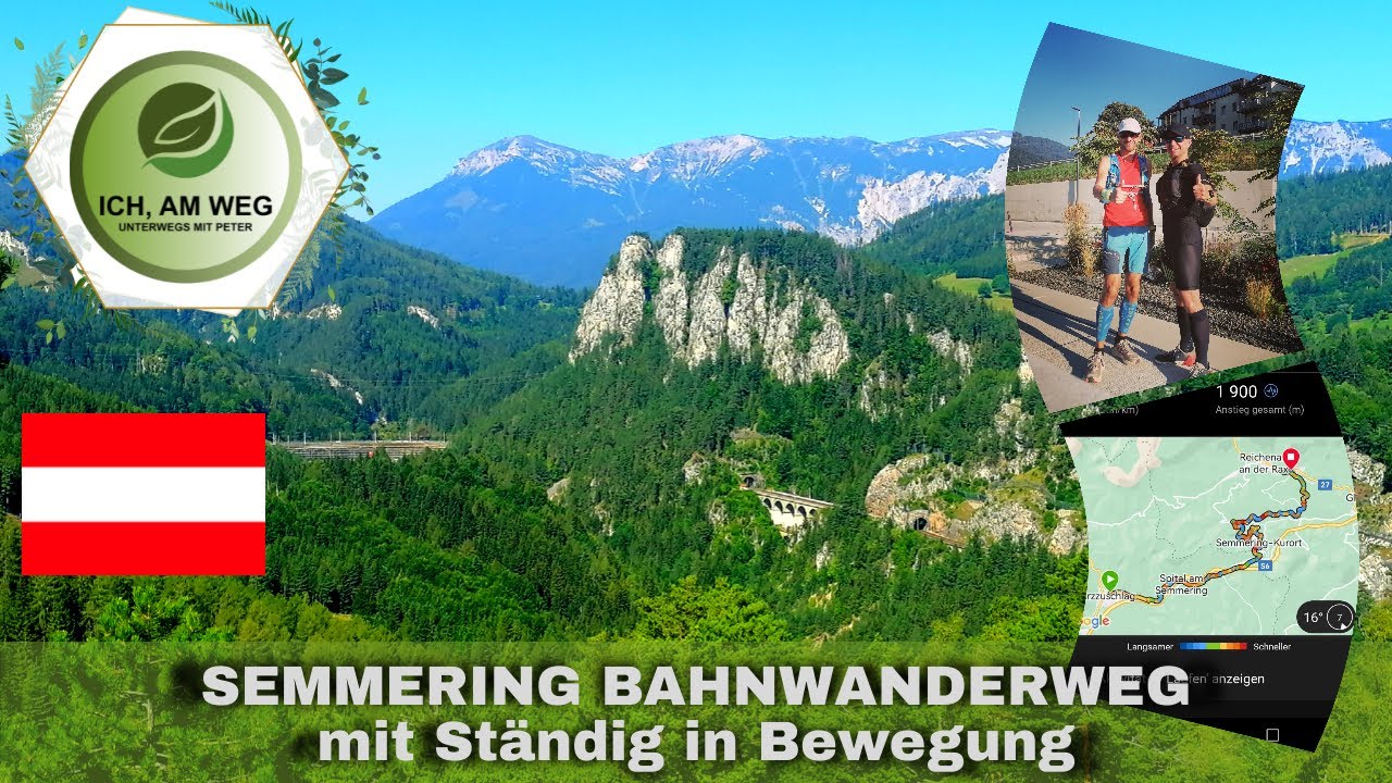 Semmering Bahnwanderweg | Trailrun mit Ständig in Bewegung