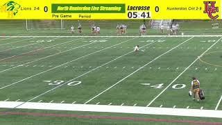 North Hunterdon live boys laxl vs Hunterdon Cnt 5-9