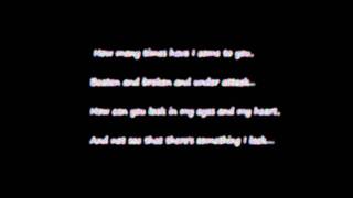 Video thumbnail of "Let me leave - Marc Broussard - Lyrics"