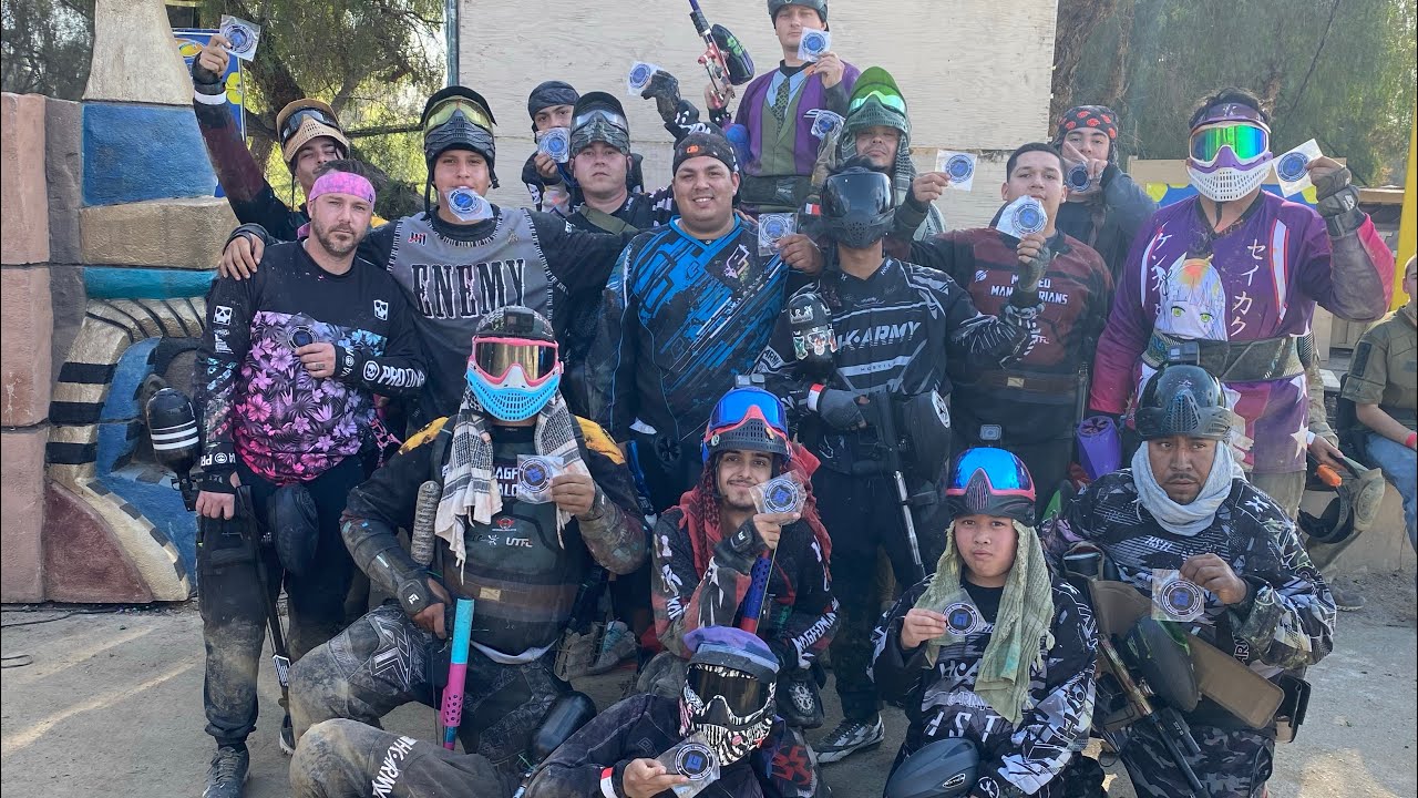 SC Village Paintball mega game (patch game) YouTube