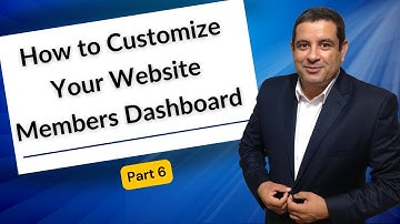 How to Create a Membership Website with WordPress - Part 6: Create Custom Members Dashboard and Menu