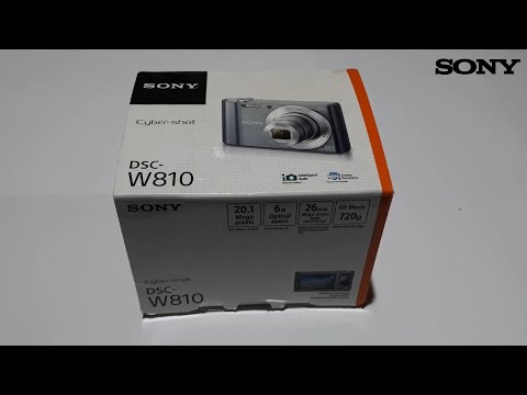 SONY Cybershot DSC-W810 | 20.1MP Digital Camera Unboxing & Review | Video Test & Sample Photos