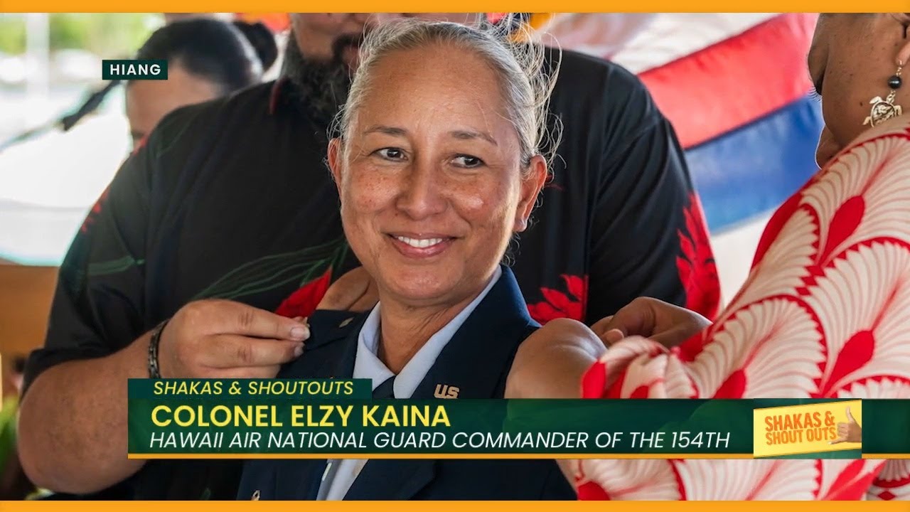Hiang Commander Native Hawaiian Commander Promoted to Colonel In HIANG (Hawaii Air ...