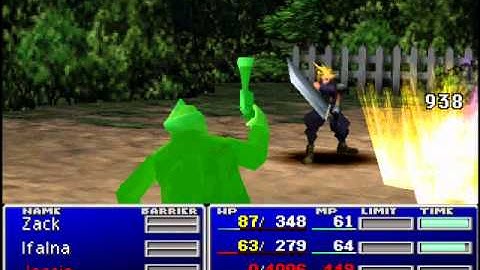 FFVII Hard Mod - Level 7 Aeris & Level 8 Cloud vs. Palmer (NMIENA)