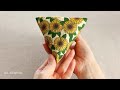 Triangle Pouch🌻✨ | DIY | Quick and Easy Sewing
