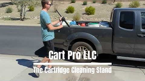 Cartridge Cleaning Stand