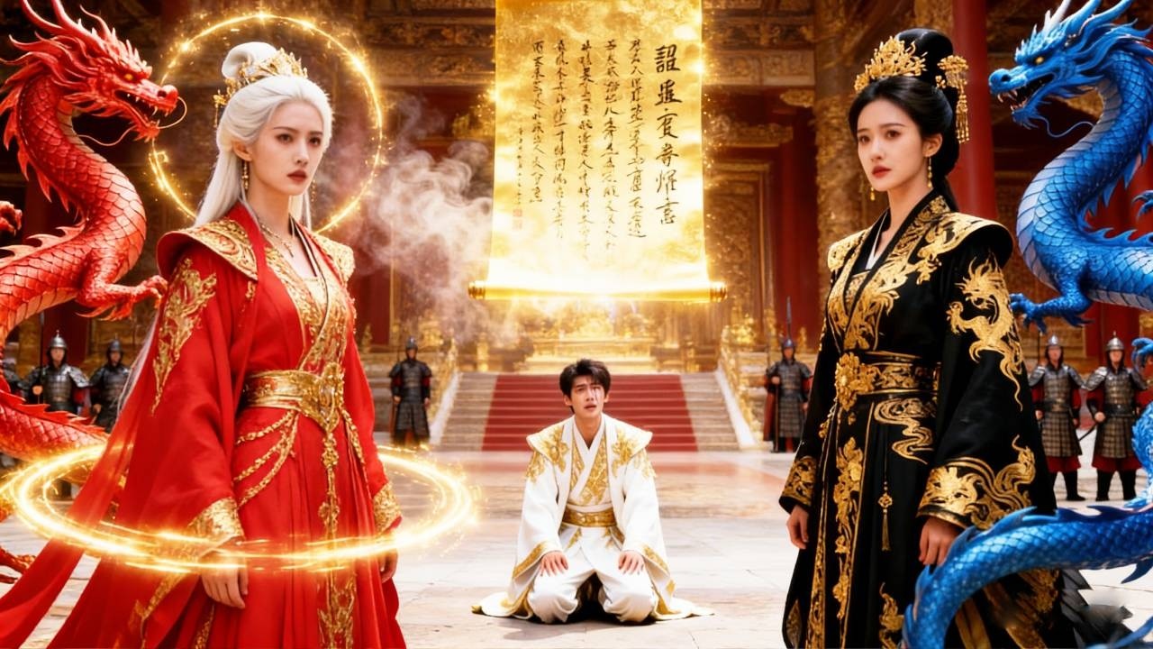 بعد بعثهما، تحول العديان اللدودان إلى صديقين حميمين، غيرا مرسوم الإمبراطور وعزلا ولي العهد منتقمين