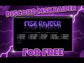 RAIDER TOOL | NO ADMIN NEEDED | RAID TOOL | CHEAP RAIDER TOOL | DISCORD RAIDER TOOL | FREE RAIDER