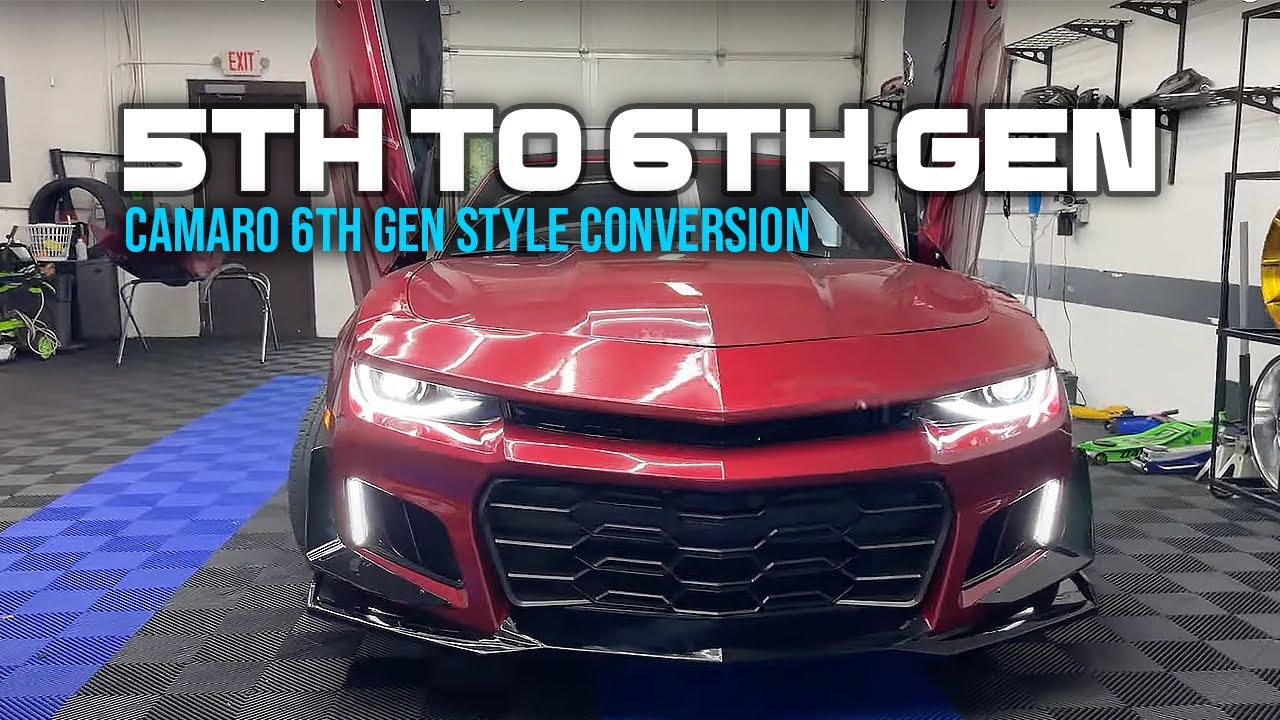 2010-13 Camaro 6th Gen Style ZL1 1LE Style Bumper Conversion Kit  | Next-Gen Speed