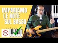 Note sul basso come impararle e memorizzarle velocemente no tab