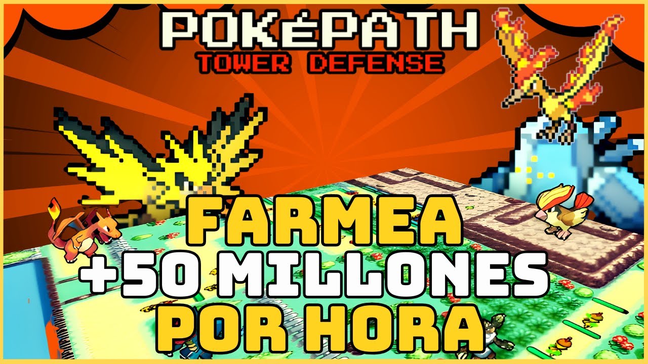 🔥GANA 52 MILLONES de ORO por HORA con MOLTRES🔥 PokePath