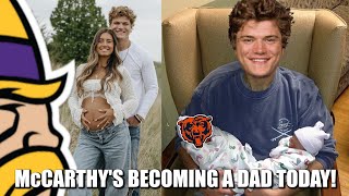 JJ McCarthy's Becoming a Father Today! 💜💜💜