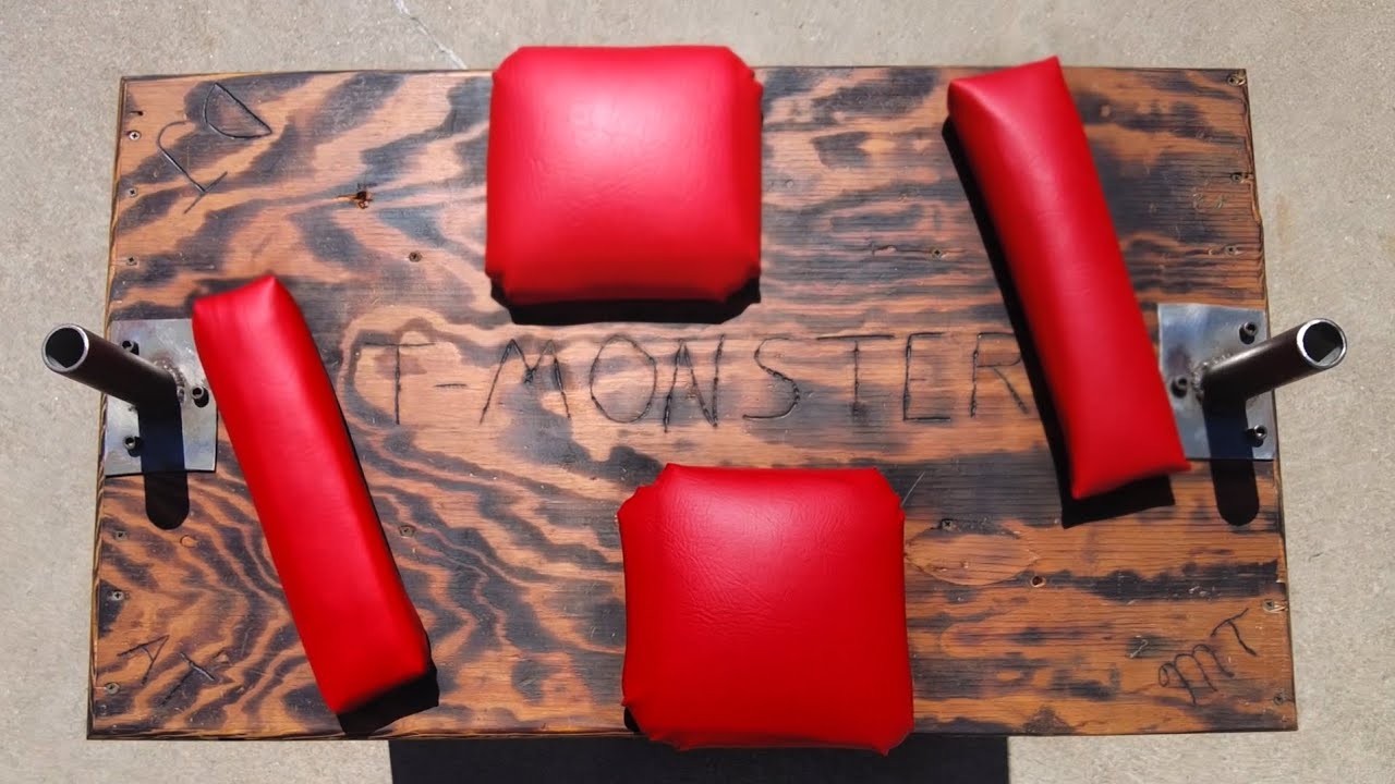 How to make an arm wrestling table YouTube