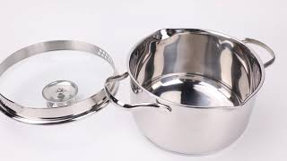 MSF 3897 Stainelss Steel Cookware Collection - Custom Manufacturing Service Available