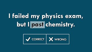 Correct or Wrong? Commonly Confused Words Quiz