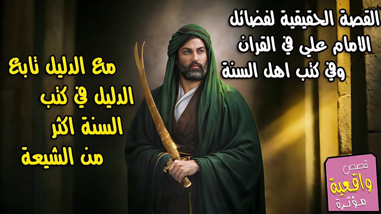 القصة الحقيقية لفضائل الامام علي (ع) في القران وفي كتب السنة اكثر من كتب الشيعة مع الدليل القطعي