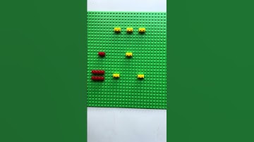 Learning how to subtract with Legos