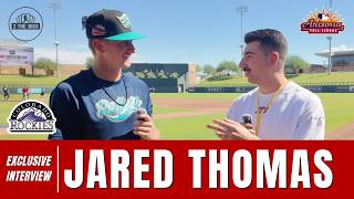 Jared Thomas Interview: Rockies Top Prospect Talks Goals & Time at University of Texas | AFL 2026