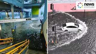 London is the latest city to be hit by floods