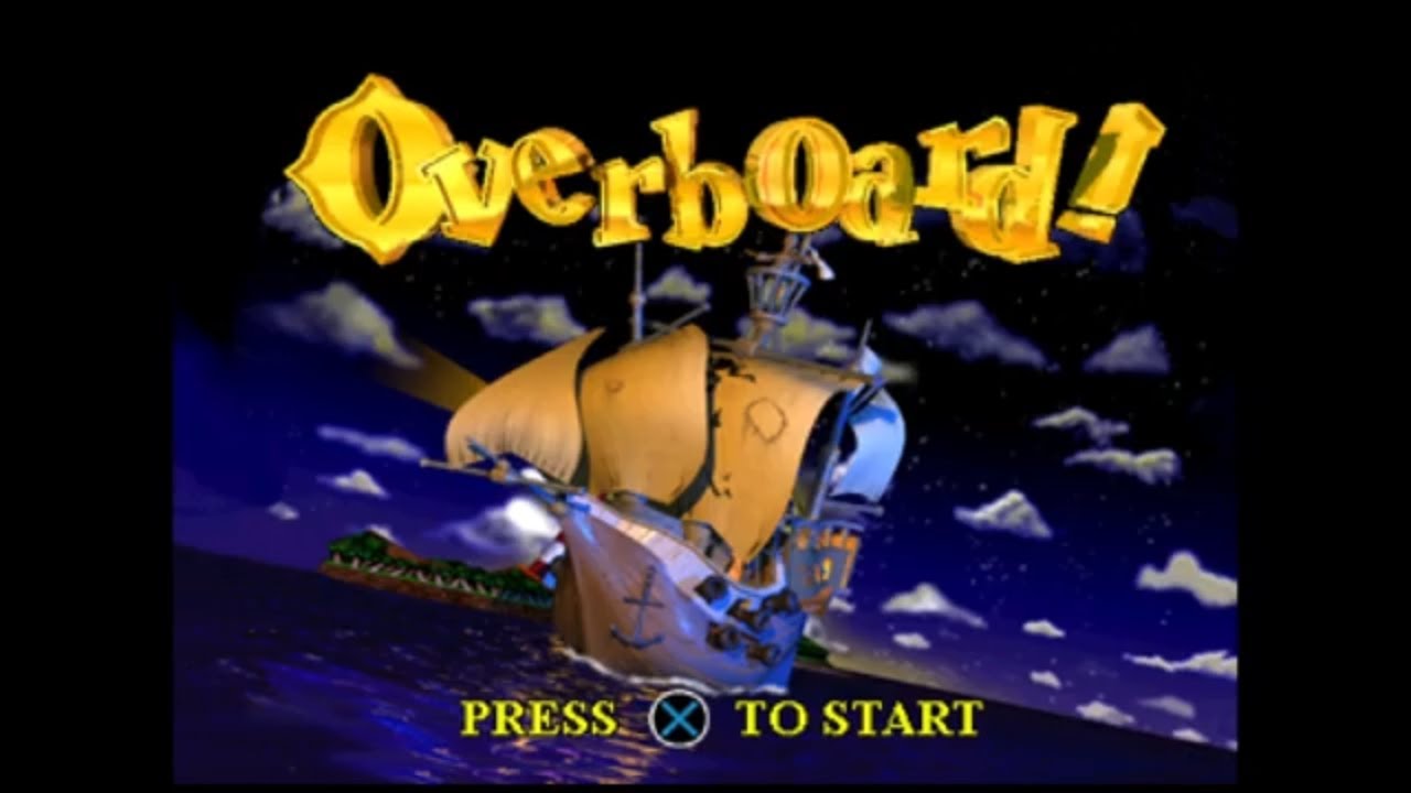 Overboard! - Sony PlayStation - Intro & Title Screen