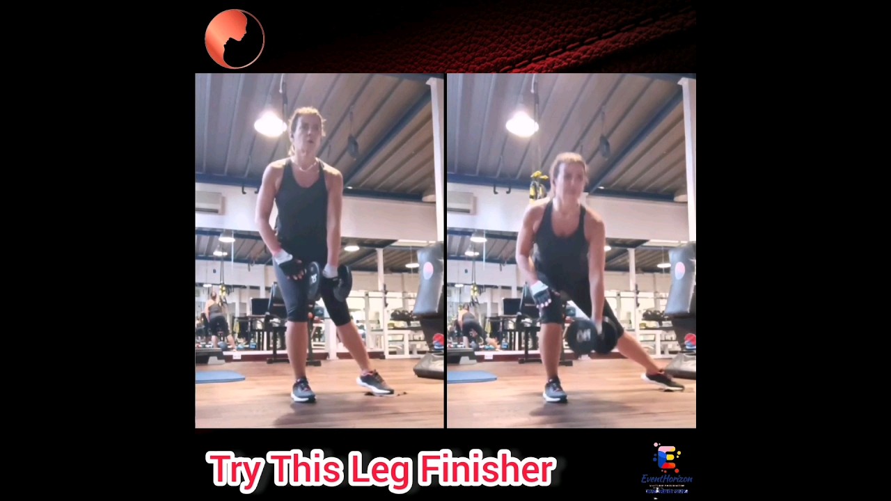 Try This Leg Finisher 🔥 Legs & 🍑 
