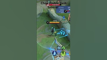 chou double dash tutorial #mobilelegends #shorts #MLBBGoldenMonth #mlbbshorts