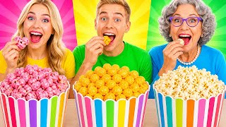 تحدي الوجبات الخفيفة المجنون! 🍿😱 أي واحدة ستختارها بواسطة 123 GO!