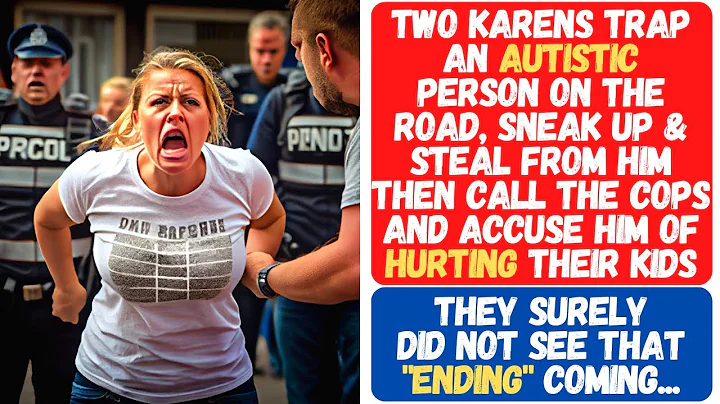 TWO KAREN TRAP AN AUTISTIC PERSON, STEAL FROM HIM ...