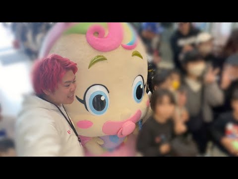 久々出勤！！ボートレースイベントでもベビタピちゃん大人気でした！！