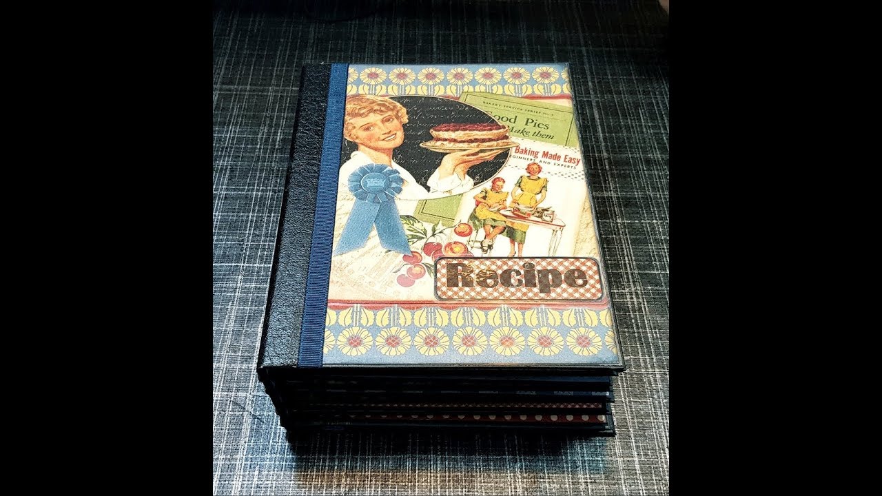 Domestic Goddes Recipe Book Mini Album