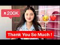 My first vlog   200k completed on instagram   thank you so much for love and support 