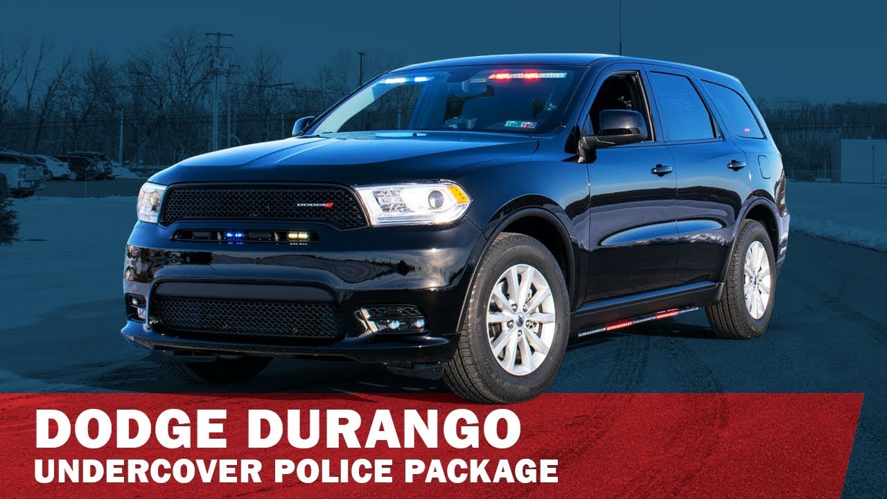 Dodge Durango Police Interior