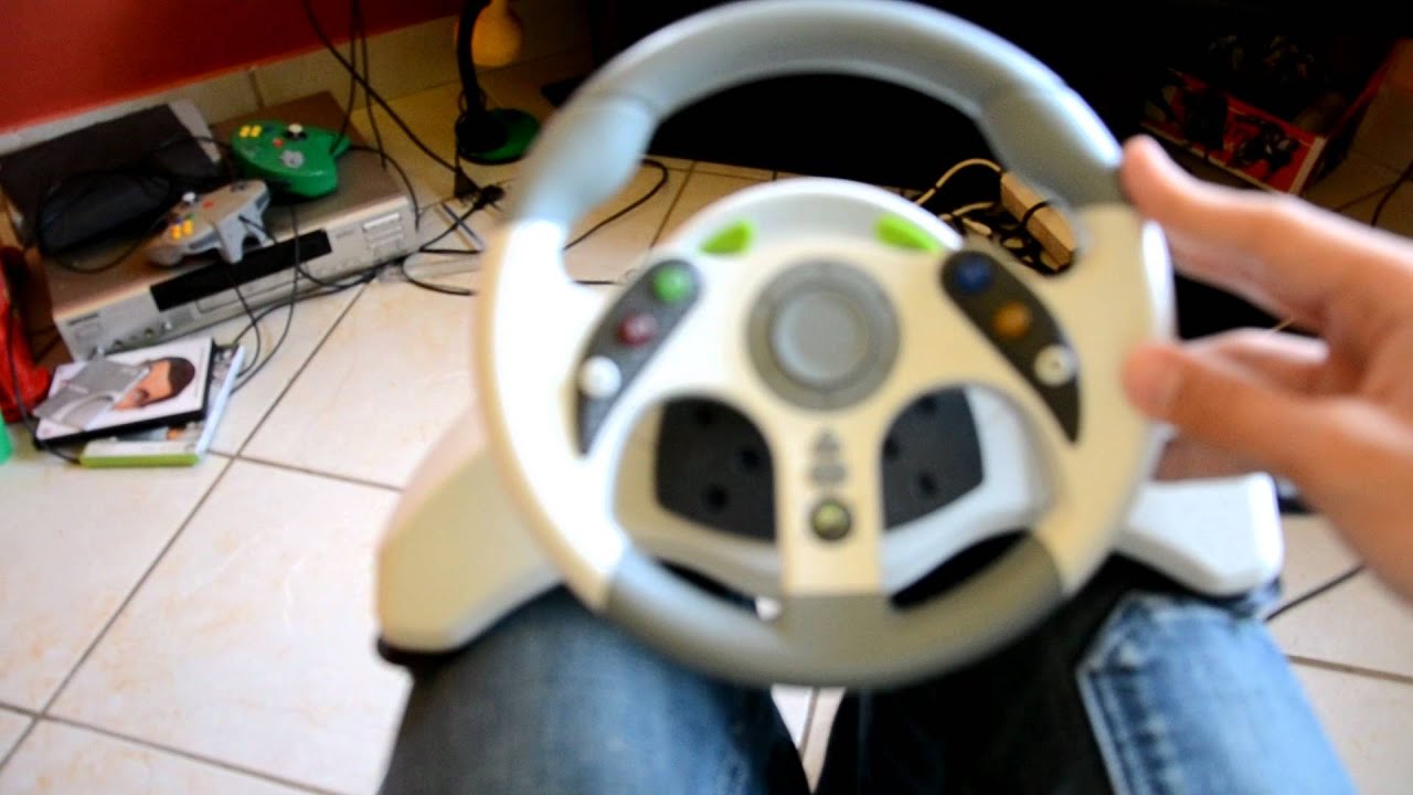 Madcatz xbox 360 steering wheel controller review youtube