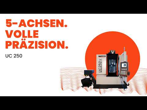 TAKUMI UC 250 | Präzise 5-Achs-Bearbeitung auf höchstem Niveau